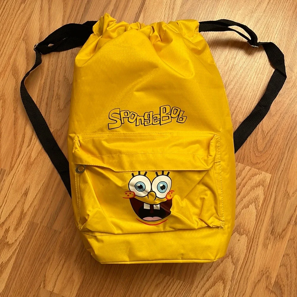 SpongeBob Drawstring Backpack - Picture 1 of 4